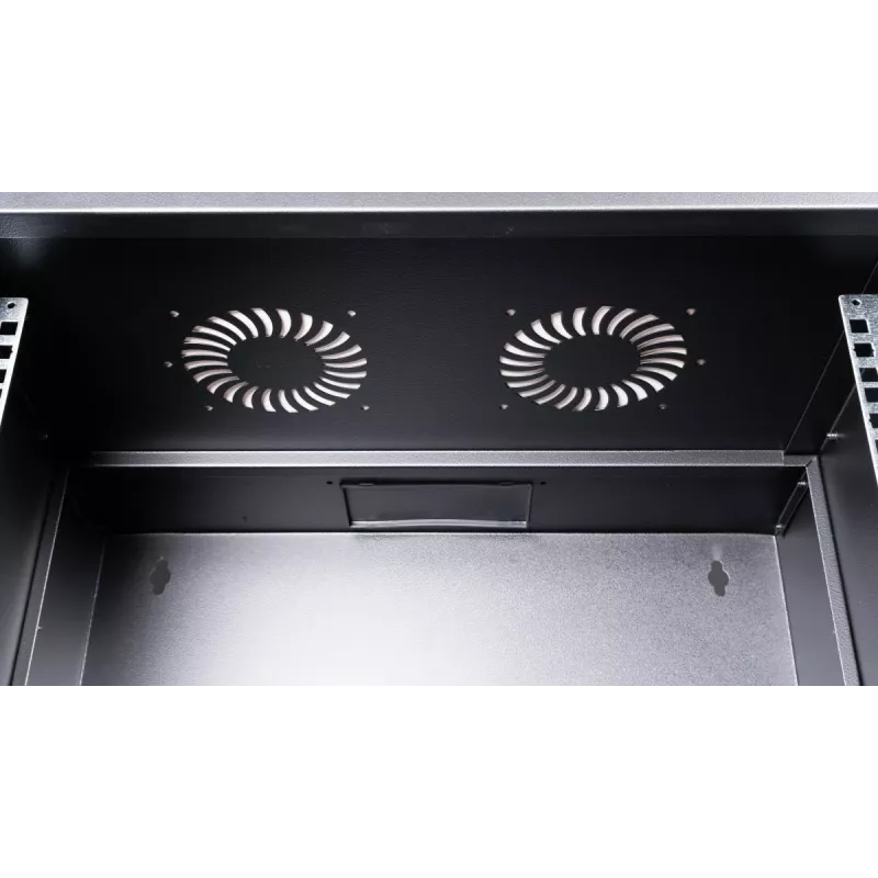 Equip Eco Mount 19' Schrank, 09U, 540X400MM, RAL9005 Schwarz
