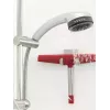 tesa Powerstrips Wave wasserfester Haken, Weiß, Kunststoff (59701)