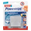 tesa Powerstrips Wave wasserfester Haken, Weiß, Kunststoff (59701)