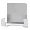 tesa Powerstrips Wave wasserfester Haken, Weiß, Kunststoff (59701)