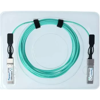 BlueOptics SFP28-AOC-25M-MR-BO SFP28 aktives optisches Kabel, 25 m, mintfarben
