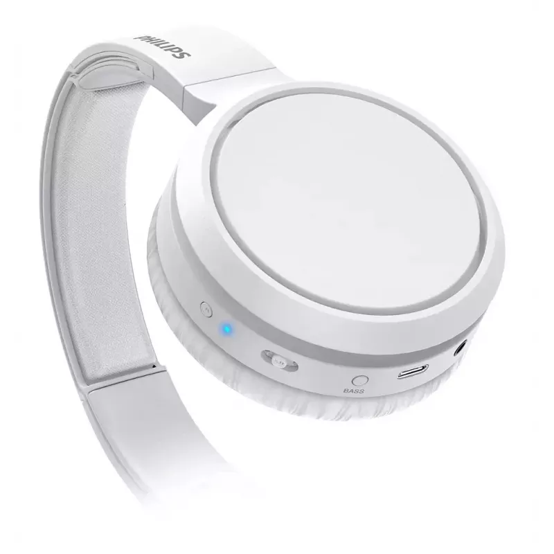Philips TAH5205WT/00 kabellose Over-Ear-Kopfhörer mit Mikrofon, Weiß