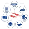 ACT Red 0,5 Meter U/UTP CAT6 Patchkabel mit RJ45-Steckern