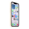 Apple MHWG4ZM/A Silikon Case mit MagSafe für iPhone 17e, Vanille