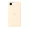 Apple MHWG4ZM/A Silikon Case mit MagSafe für iPhone 17e, Vanille