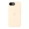 Apple MHWG4ZM/A Silikon Case mit MagSafe für iPhone 17e, Vanille