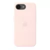 Apple MHWJ4ZM/A Silikon Case mit MagSafe für iPhone 17e, 6,1 Zoll (15,5 cm), Soft Pink