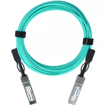BlueOptics SFP28-AOC-25M-CP-BO SFP28 aktives optisches Kabel, 25 m, mintfarben