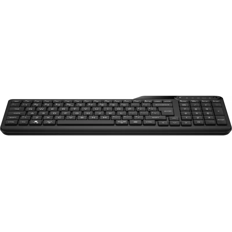 HP 475 Dual-Mode Multi-Device Compact Wireless Keyboard, 2-Zone Layout (7N7B9AA#UUW)