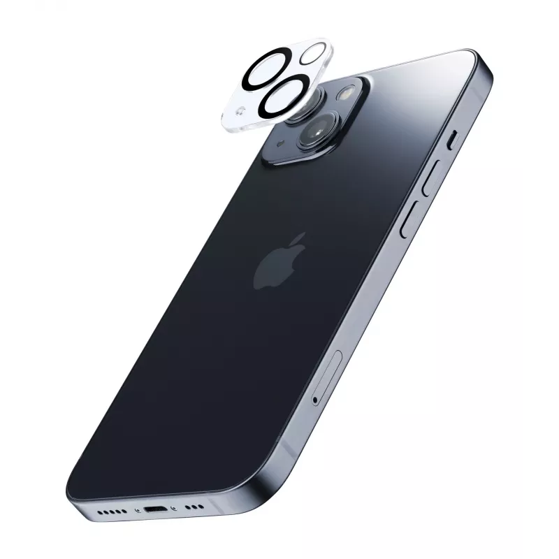 Cellularline Kameraobjektiv - Schutz für die Kamera iPhone 15 / 15 Plus