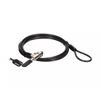 Conceptronic CUSTODIO02BS Keyed Laptop Lock, Standard Security Slot, 1.8m