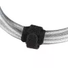 Hama Nano Kabelschloss Silber 1,8 m