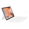Samsung EF-DX825 Book Cover Keyboard für Galaxy Tab S10+/S9+/S9 FE+, Weiß