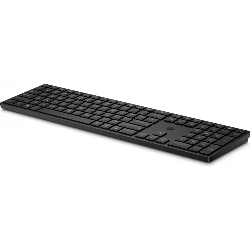 HP 455 Programmable Wireless Tastatur, Full-Size (100 %), Kabellos, RF Wireless, Membran, Schwarz
