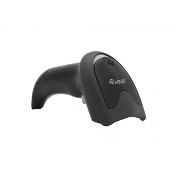 Handheld-Barcodescanner Equip 1D Laser USB kabelgebunden Schwarz ABS