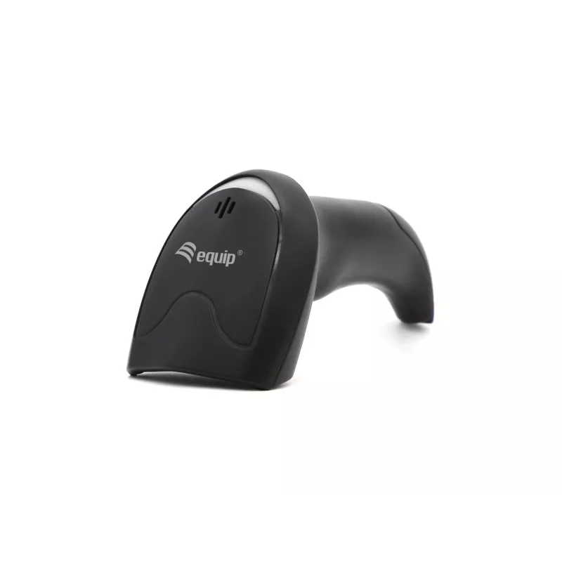 Handheld-Barcodescanner Equip 1D Laser USB kabelgebunden Schwarz ABS