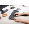 CHERRY KW 9100 schlank Tastatur Universal RF Wireless + Bluetooth Schwarz