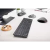 CHERRY KW 9100 schlank Tastatur Universal RF Wireless + Bluetooth Schwarz