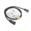 ACT USB 3.0 10Gbps 60W USB Type-C (nach oben/unten abgewinkelt) auf USB Type-C (nach oben/unten abgewinkelt) Kabel, 0,5 Meter