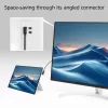 ACT USB 3.0 10 Gbit/s 60 W USB Type-C (links/rechts abgewinkelt) auf USB Type-C (up/down abgewinkelt) Kabel, 0,5 Meter
