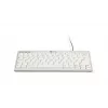 BakkerElkhuizen UltraBoard 950 V2 US Qwerty, kabelgebunden, USB, Scissor-Tastenschalter, QWERTY, Dunkelgrau, Hellgrau