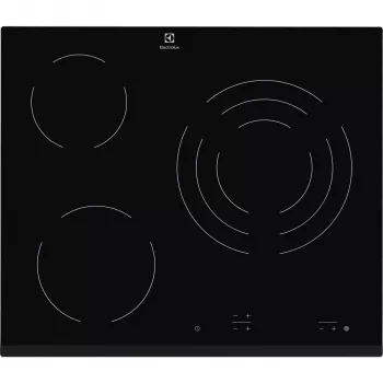 Electrolux EHF6232FOK Schwarz 60 cm Glaskeramikkochfeld