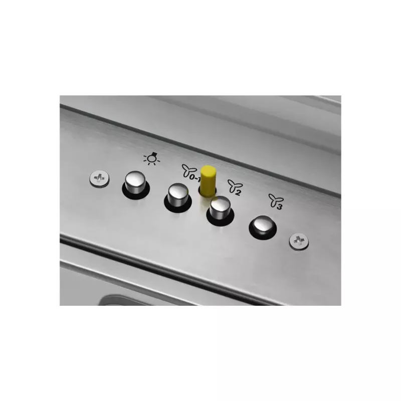 Electrolux LFP536X Semi built-in (pull out) Grau, Edelstahl 600 m³/h