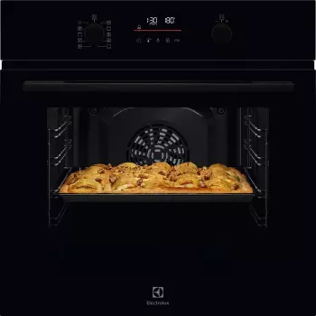 Elektroherd Electrolux 600 SurroundCook EOFDP46BK 65 l Einbau Schwarz