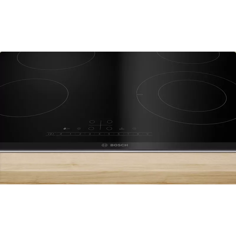 Bosch Serie 6 PKF675FP2E Kochfeld Schwarz Einbau 60 cm Keramikkochfeld 4 Zone(n)
