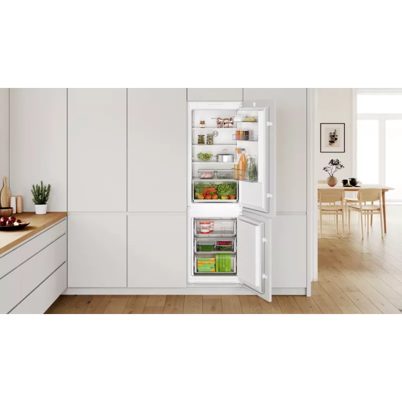 Bosch Serie 2 KIN86NSE0 Kühl-Gefrierkombination Einbau 260 L