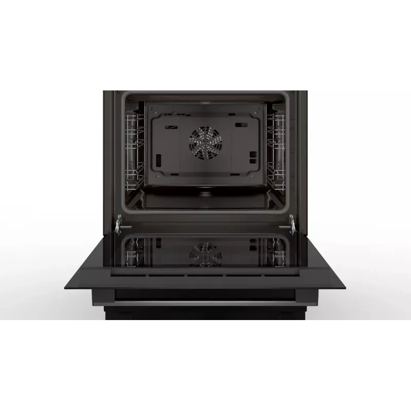 Bosch Serie 4 HLN39A060U Herd Freistehender Herd Elektrokochfeld Zonen-Induktionskochfeld Schwarz
