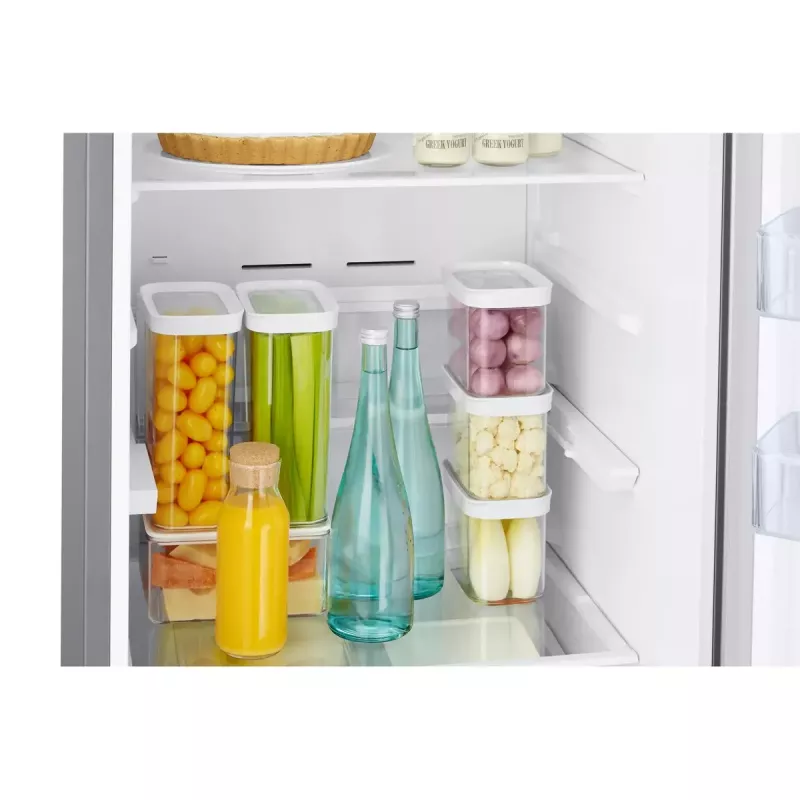 Samsung RB38C671DSA Freistehender Kühlschrank 390 L Silber
