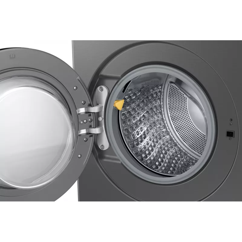 Samsung WD18DB8995BZ Waschtrockner freistehend Frontlader Edelstahl A