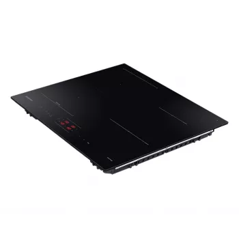 Samsung NZ8500BM Einbau-Induktionskochfeld mit Zonen, Schwarz, 4 Kochzonen, Touch-Bedienung, Frontbedienung, 590×520×48 mm