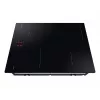 Samsung NZ8500BM Einbau-Induktionskochfeld mit Zonen, Schwarz, 4 Kochzonen, Touch-Bedienung, Frontbedienung, 590×520×48 mm