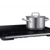 Samsung NZ8500BM Einbau-Induktionskochfeld mit Zonen, Schwarz, 4 Kochzonen, Touch-Bedienung, Frontbedienung, 590×520×48 mm