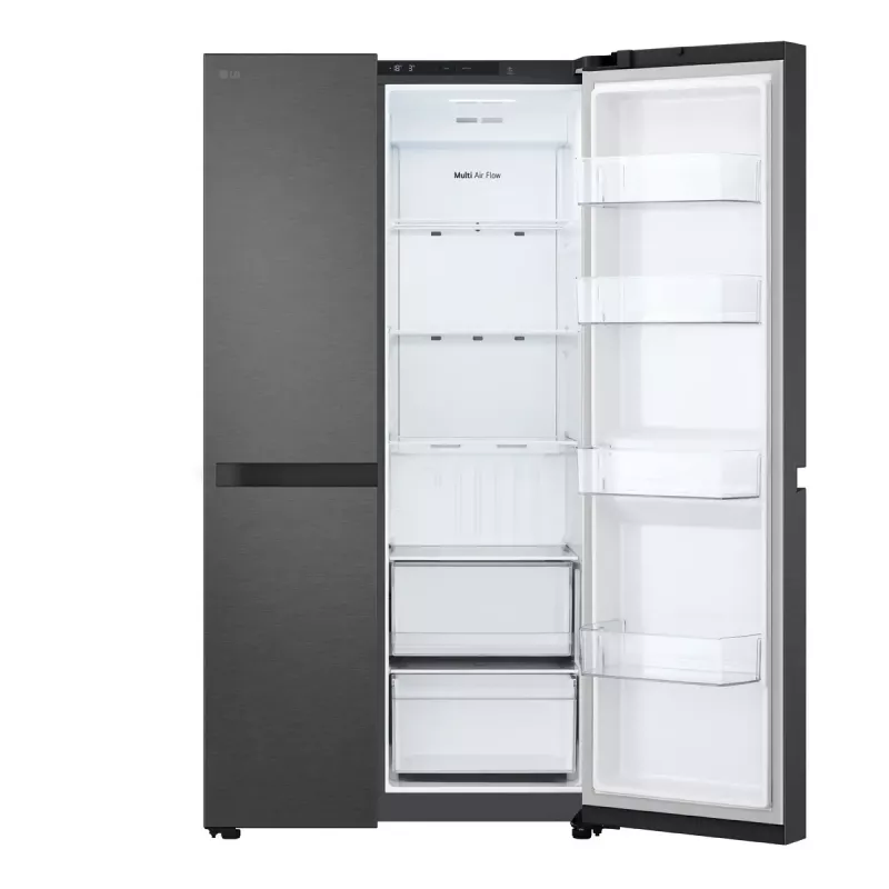 LG GSBC40EPPE Side-by-Side-Kühlschrank Freistehend 664 L E Schwarz