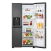 LG GSLC41EPPE Side-by-Side-Kühlschrank freistehend 641 L Schwarz