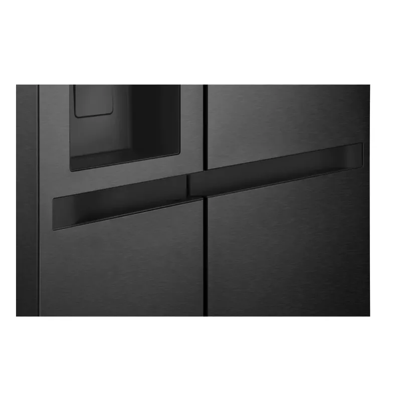 LG GSLC41EPPE Side-by-Side-Kühlschrank freistehend 641 L Schwarz