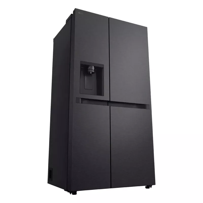LG GSLC41EPPE Side-by-Side-Kühlschrank freistehend 641 L Schwarz