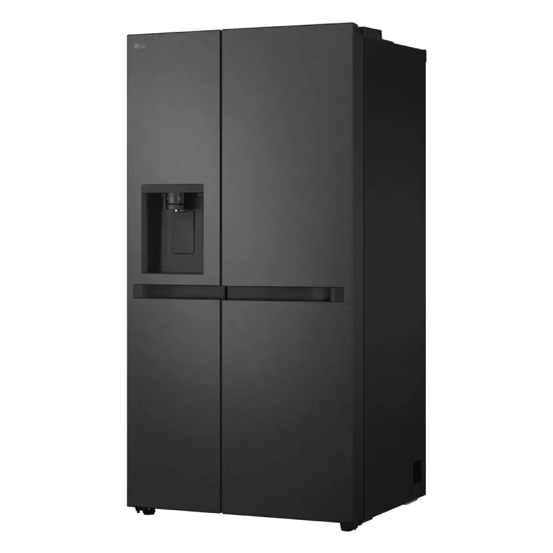 LG GSLC41EPPE Side-by-Side-Kühlschrank freistehend 641 L Schwarz