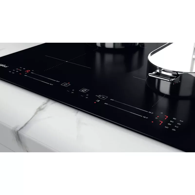 Whirlpool WB S2560 NE Schwarz Einbau 59 cm Zonen-Induktionskochfeld 4 Zone(n)