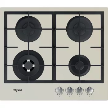 Whirlpool AKTL 629/S Silber Einbau-Gasherd 4 Zone(n)
