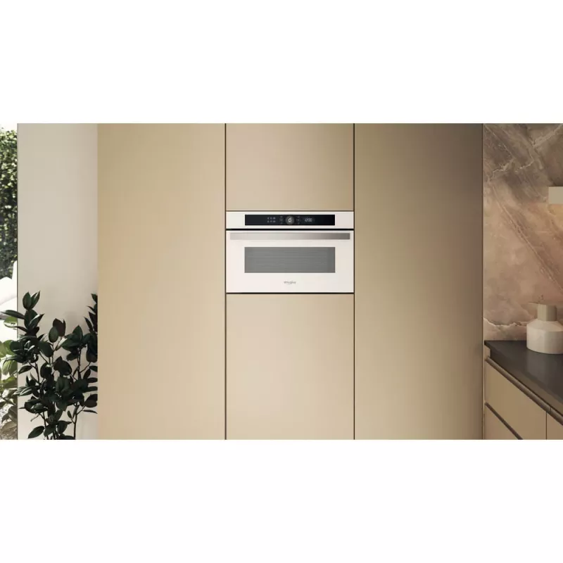 Whirlpool WMD44MW Weiß Grill-Mikrowelle Einbau 31 L 1000 W