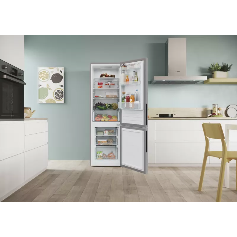 Candy City Combi CCT3L517ES Freistehend 260 L Silber
