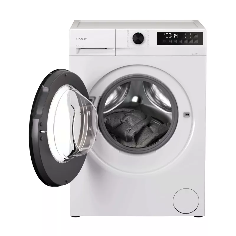 Candy GD 49B8-S Frontlader-Waschmaschine, 9 kg, 1400 U/min, Energieklasse A, Weiß