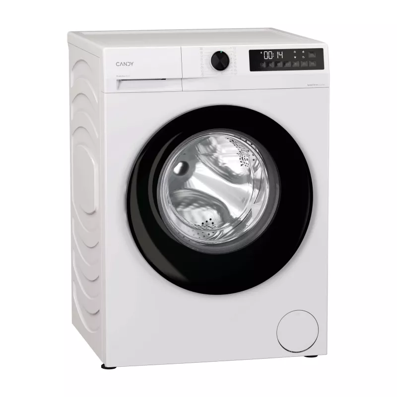 Candy GD 49B8-S Frontlader-Waschmaschine, 9 kg, 1400 U/min, Energieklasse A, Weiß