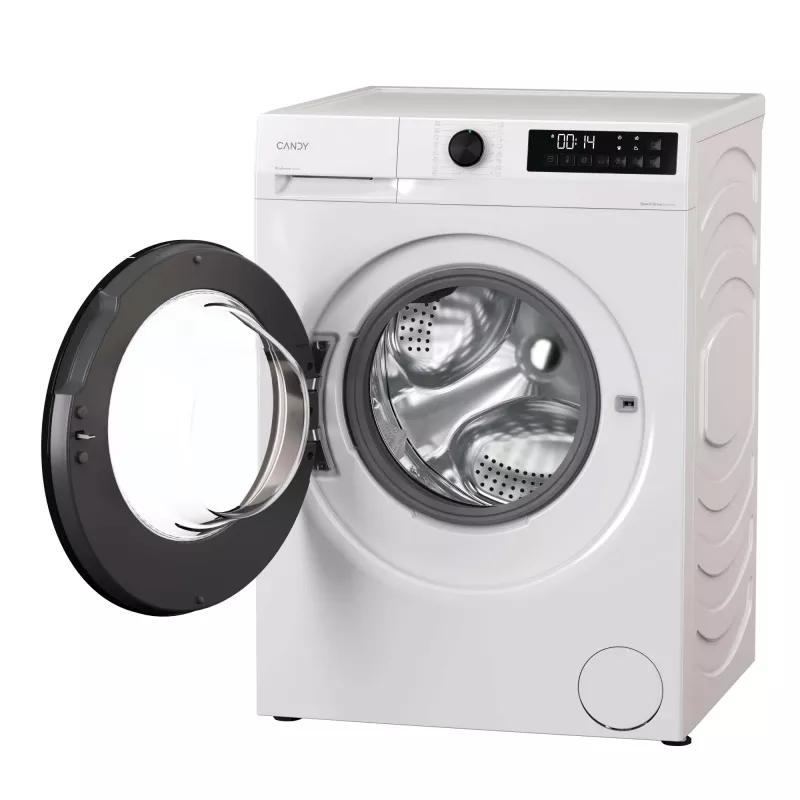 Candy GD 49B8-S Frontlader-Waschmaschine, 9 kg, 1400 U/min, Energieklasse A, Weiß