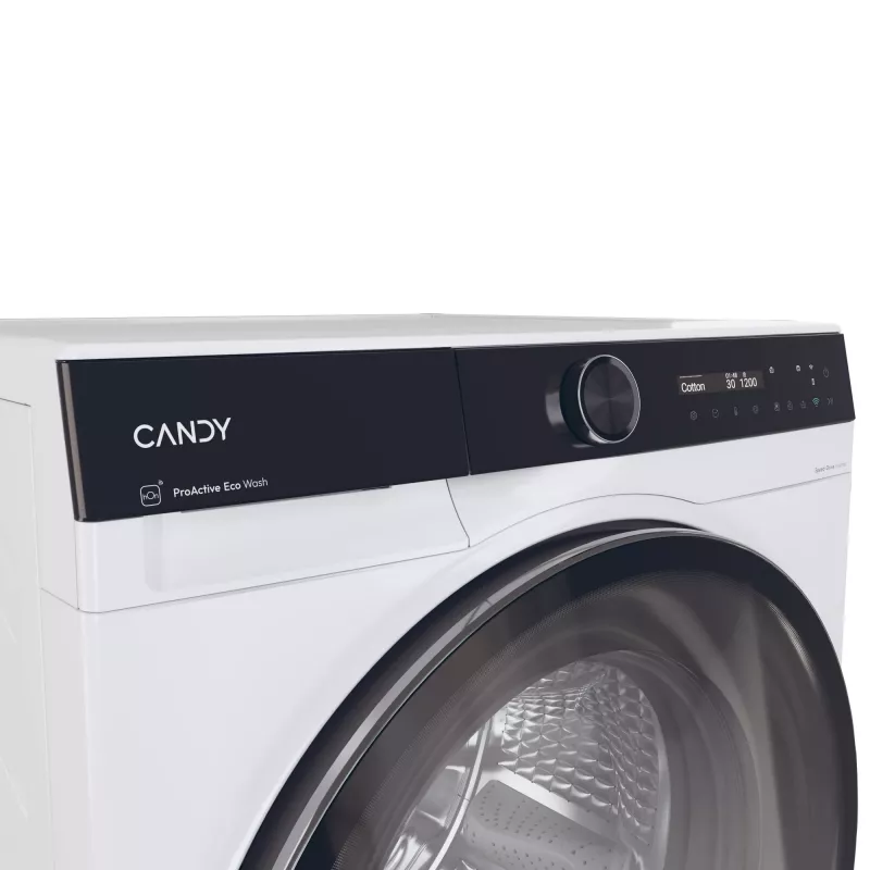 Candy BS 49B9-S Waschmaschine Frontlader 9 kg 1400 U/min Schwarz, Weiß