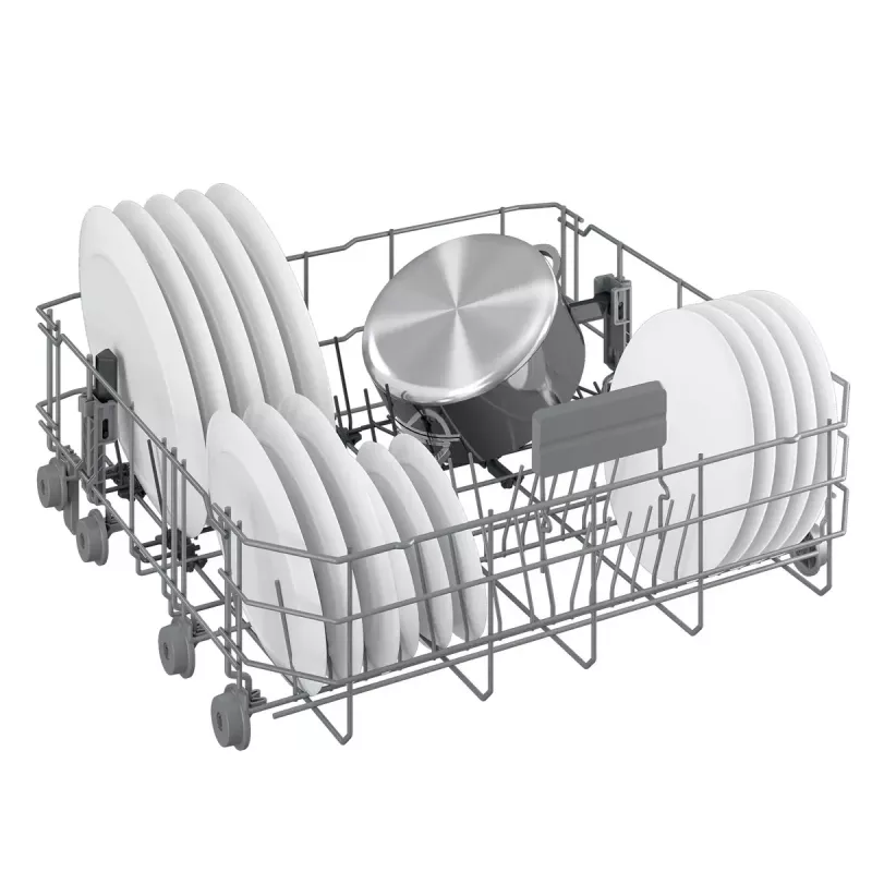 Freistehender Geschirrspüler BEKO BDFN26530X, volle Größe 60 cm, 15 Maßgedecke, 44 dB, 6 Programme